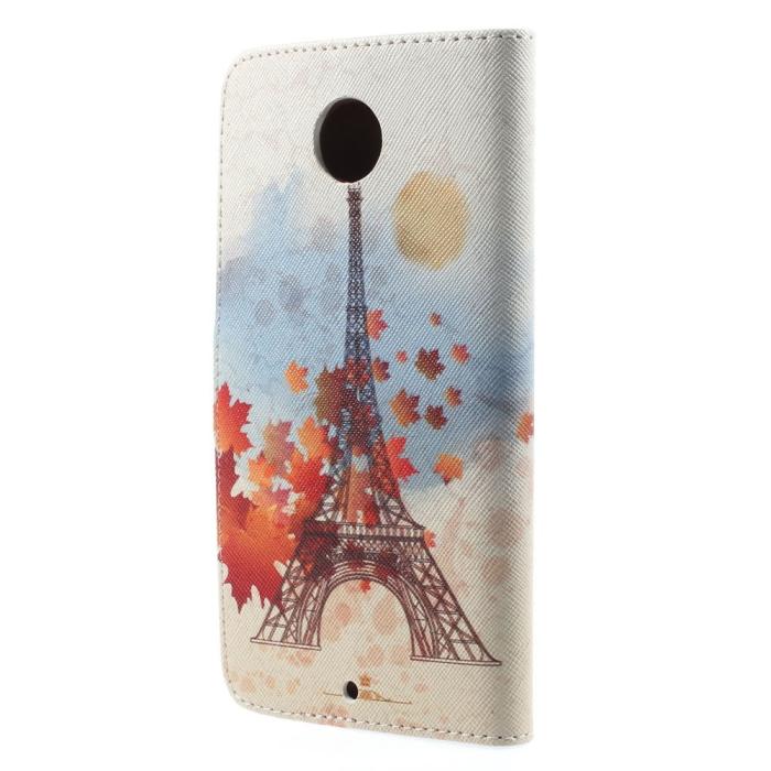 UTGATT5 - Plånboksfodral till Google Nexus 6 - Eiffel Tornet