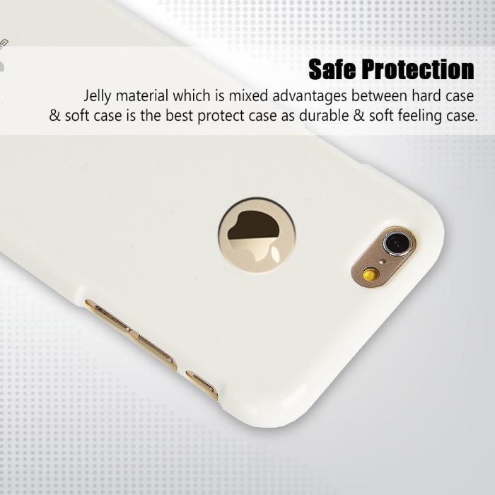 Mercury - Mercury Flexicase Skal till Apple iPhone 6(S) Plus - Vit