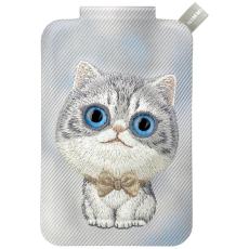 NIMMY - Nimmy MagSafe Korth&aring;llare och Mobilst&auml;ll Big-Eye Cute Pets 2.0 Cat - Gr&aring;