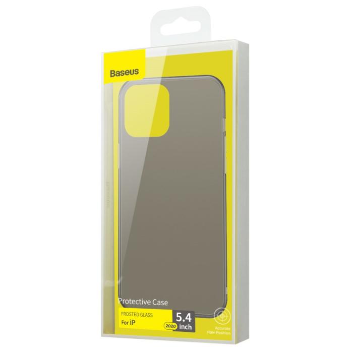 BASEUS - Baseus Wing case till iPhone 12 Mini - Svart