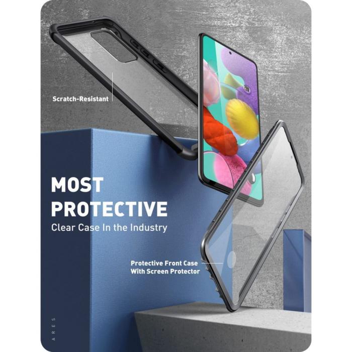 UTGATT1 - SupCase IBLSN Ares Mobilskal Galaxy A72 - Svart