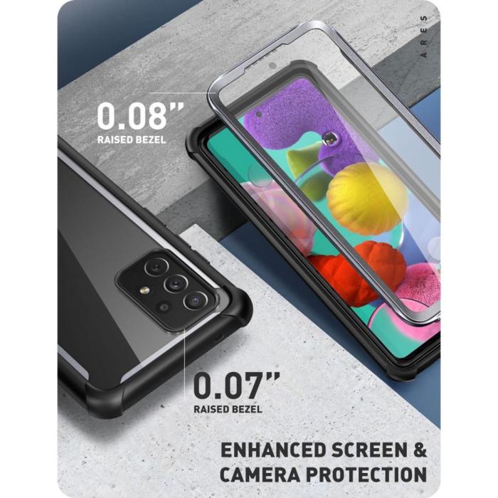UTGATT1 - SupCase IBLSN Ares Mobilskal Galaxy A72 - Svart