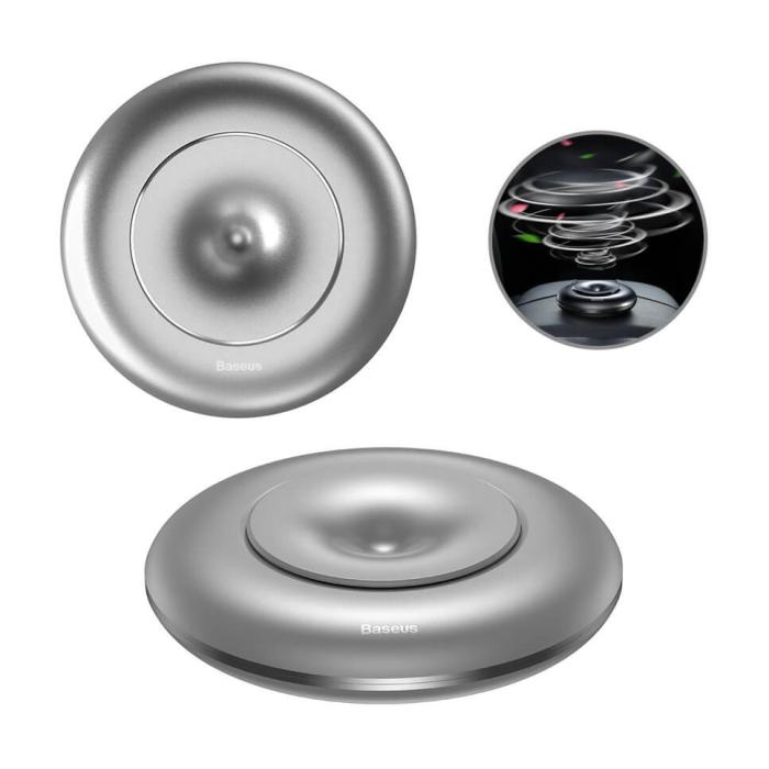 UTGATT5 - Baseus Vortex luftfräschare Bilhållare instrumentbräda Silver
