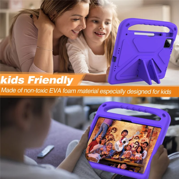 A-One Brand - Xiaomi Pad 7 Pro/Pad 7 Skal EVA Handgrepp Kickstand - Lila