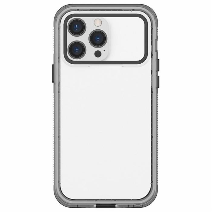 OEM - iPhone 15 Pro Max Mobilskal IP68 Vattentätt - Svart
