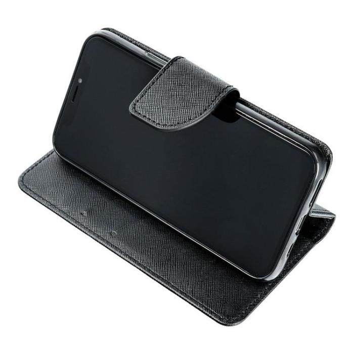 OEM - Galaxy A23 5G Plånboksfodral Fancy Eco Läder - Svart