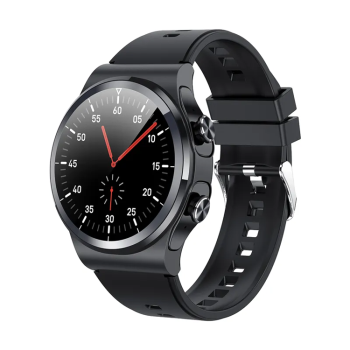 A-One Brand - 2-i-1 Smart Watch med Earbuds GT69 TWS Vattentät - Svart