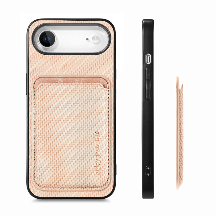 A-One Brand - iPhone Air Mobilskal Detachable Korthållare - Khaki