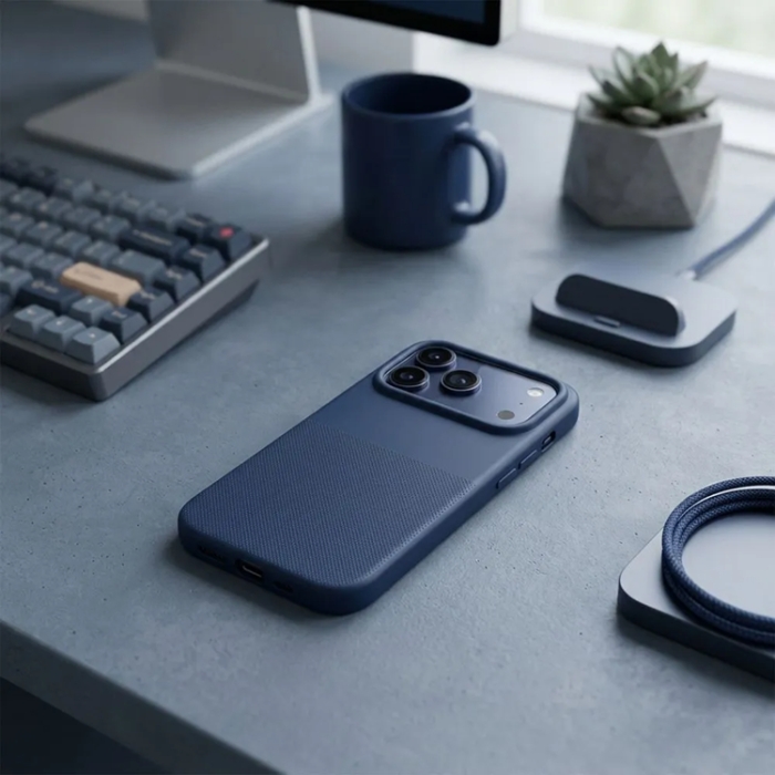 A-One Brand - Mobilskal För iPhone 17 Pro Easy Dual - Blå