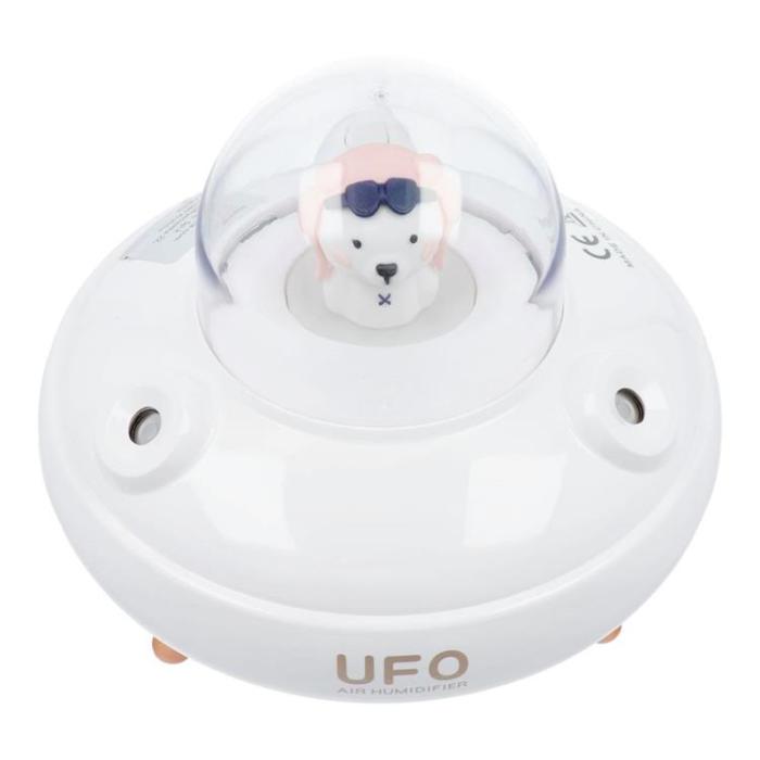 OEM - Aromaterapimaskin Luftfuktare/Diffusor UFO - Vit