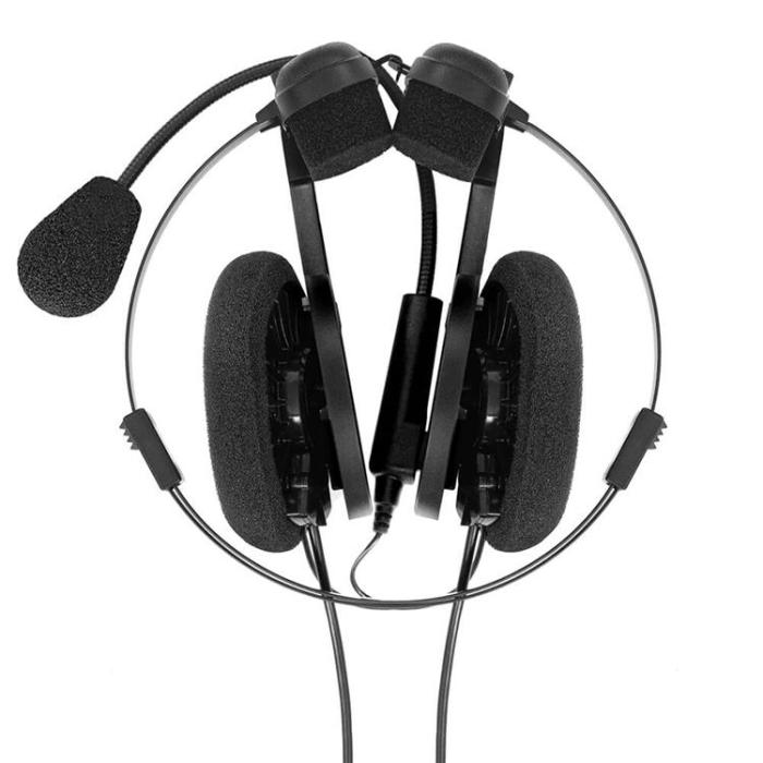 Koss - KOSS Hörlurar PortaPro Communication Headset On-Ear Mic - Svart