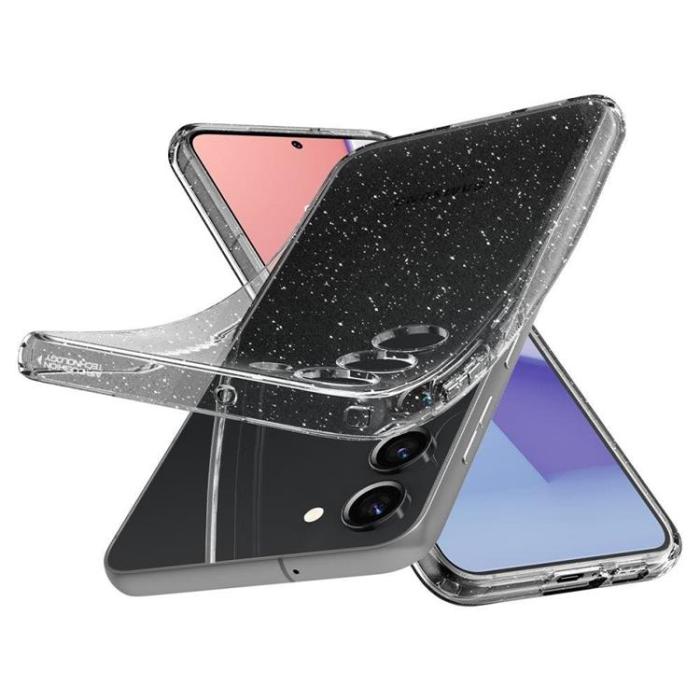 Spigen - Spigen Galaxy S23 Skal Liquid Crystal - Glitter