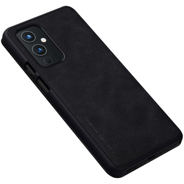 UTGATT1 - Nillkin Qin Plånboksfodral OnePlus 9 - Svart