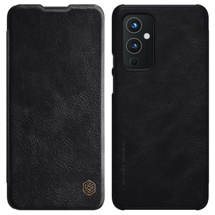 UTGATT1 - Nillkin Qin Plånboksfodral OnePlus 9 - Svart