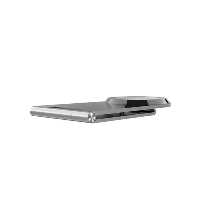 Forcell - Forcell Qi2 15W MagSafe Trådlös Laddare Flip - Silver