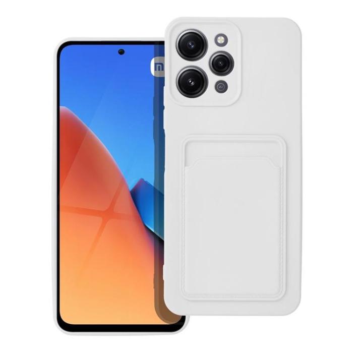 OEM - Xiaomi Redmi 12 Korthållare Mobilskal - Vit