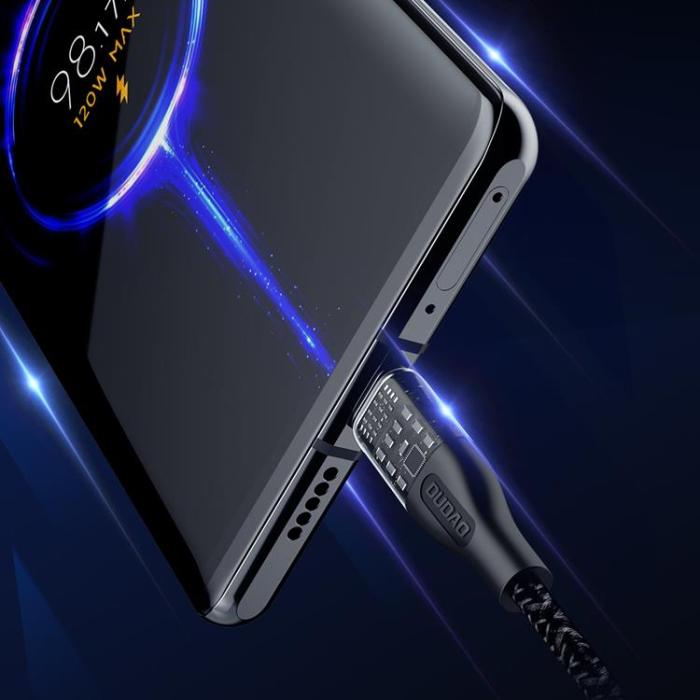 Dudao - Dudao Snabb USB-C till USB-A kabel 120W 1m - Grå