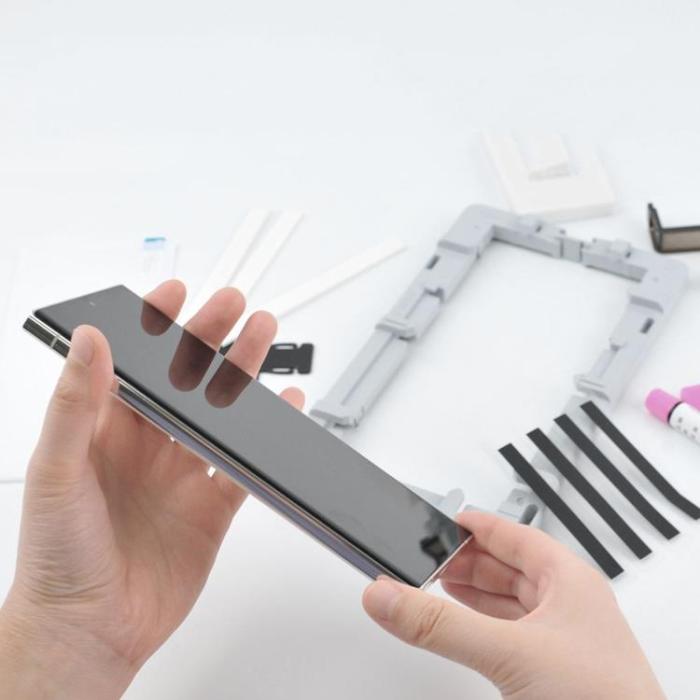 Whitestone - [2-Pack] Whitestone Galaxy S24 Ultra Härdat glas Skärmskydd Dome
