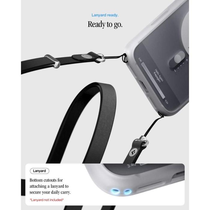 Spigen - Spigen Mobilskal För iPhone 18 Pro/17 Pro Magsafe Ultra Hybrid Classic - Silver