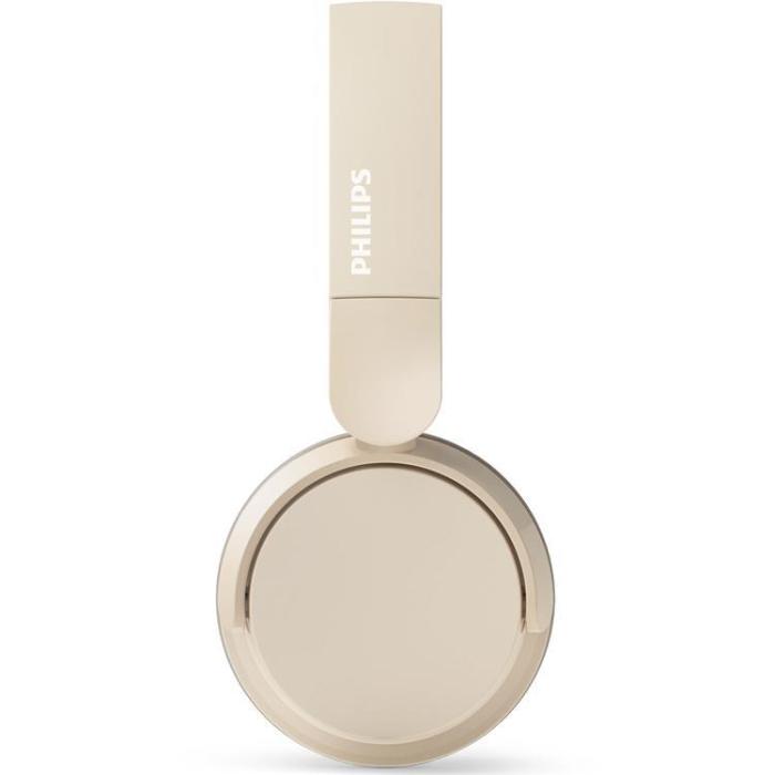 Philips - PHILIPS Trådlösa On-Ear Hörlurar,25h Speltid - Beige