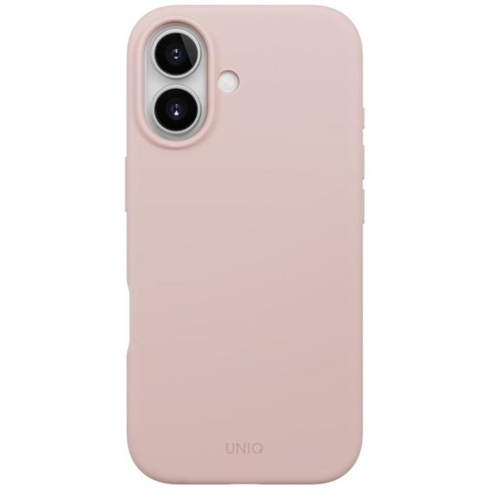 UNIQ - UNIQ iPhone 17 Mobilskal MagSafe Lino - Rosa