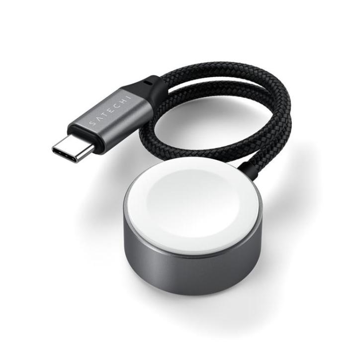 Satechi - Satechi USB-C Magnetisk Snabbladdningskabel för Apple Watch