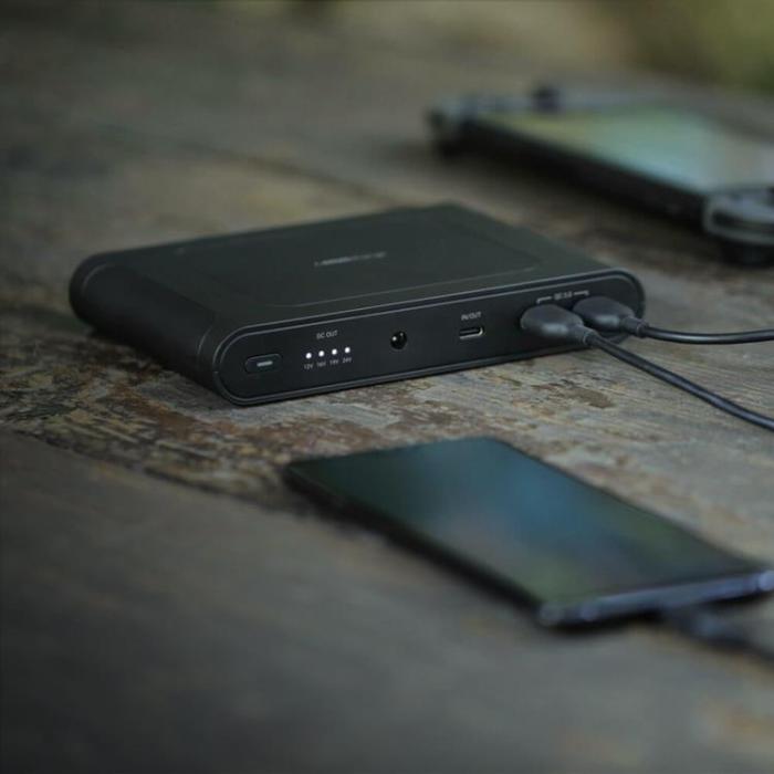 Omnicharge - OMNICHARGE Powerbank Mobile 25600 Pro 25600 mAh - Svart