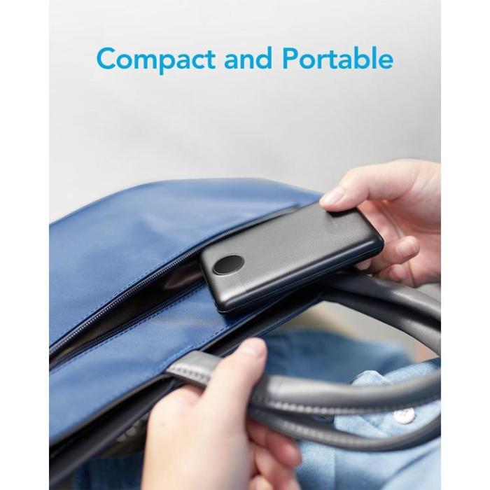 Veger - VEGER Powerbank 10000 mAh PD QC 3.0 2A 22.5W S11 - Svart