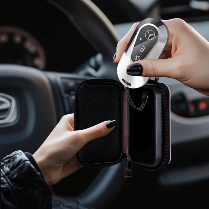 Tech-Protect - Tech-Protect RFID-Bblockerande Skal keyless – Rosa