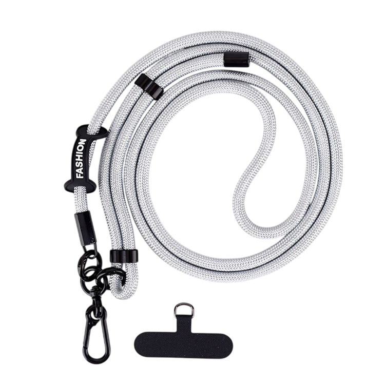 Crossbody Mobilrem Lanyard Justerbar 7mm - Silver | 264 | AlltMobil