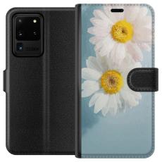 iSecrets - Pl&aring;nboksfodral till Samsung Galaxy S20 Ultra med Sommarblommor