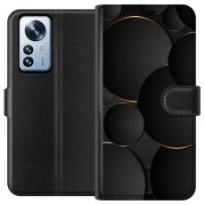 iSecrets - Pl&aring;nboksfodral till Xiaomi 12 Pro med Lyxig Cirklar