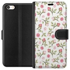 iSecrets - Pl&aring;nboksfodral till Apple iPhone 5s med Blommigt