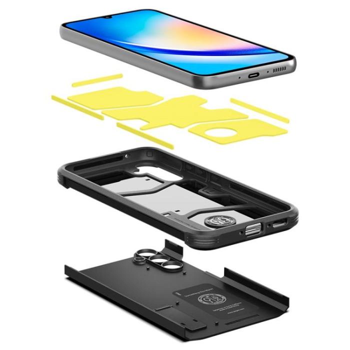 UTGATT - Spigen Galaxy A34 5G Mobilskal Tough Armor - Svart