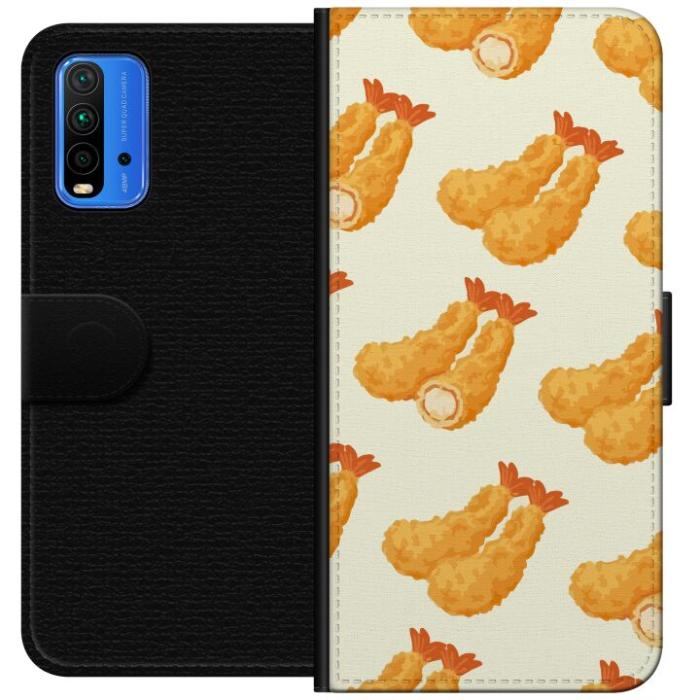 iSecrets - Plånboksfodral till Xiaomi Redmi Note 9 4G med Räkor