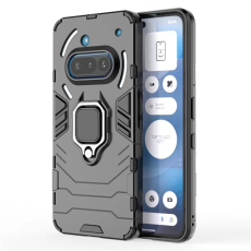 A-One Brand - Nothing Phone (3a) Mobilskal Ringhållare Kickstand - Svart