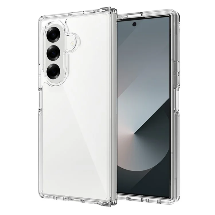 A-One Brand - Galaxy Z Fold 7 5G Mobilskal Acrylic Integrated Design - Clear