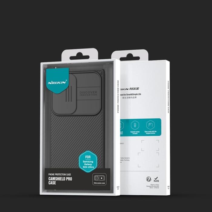 Nillkin - Nillkin Galaxy S24 Ultra Mobilskal Camshield Pro - Svart