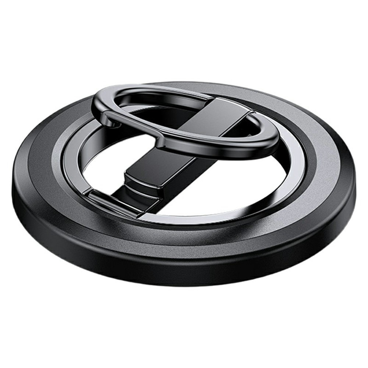 Mobil Magnetisk Ringhållare Folding Metal Stand 360 Ultra Thin (Svart) | 264 | AlltMobil