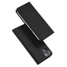 Dux Ducis - DUX DUCIS Skin Pro iPhone 15 Plus Pl&aring;nboksfodral PU L&auml;der - Svart