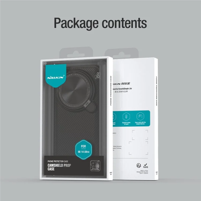 Nillkin - Nillkin Xiaomi 14 Ultra Mobilskal CamShield Prop - Svart
