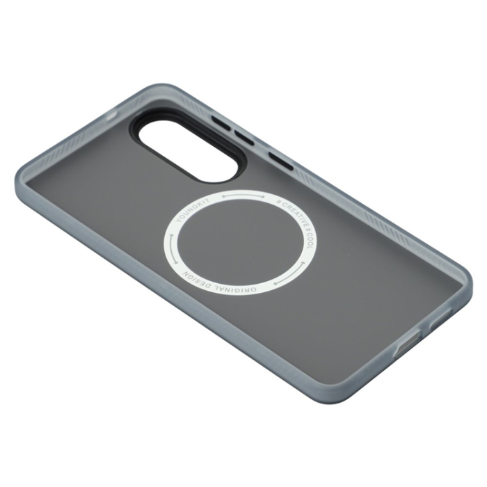 YOUNGKIT - YOUNGKIT Galaxy S25 Edge Mobilskal MagSafe IMD Circuit - Svart