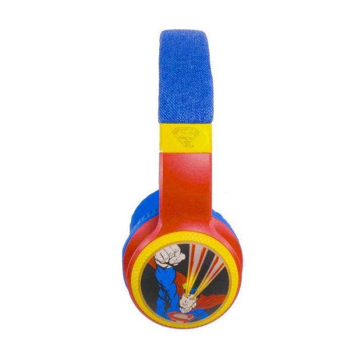 SUPERMAN - SUPERMAN Hörlur Trådlös LED On-Ear