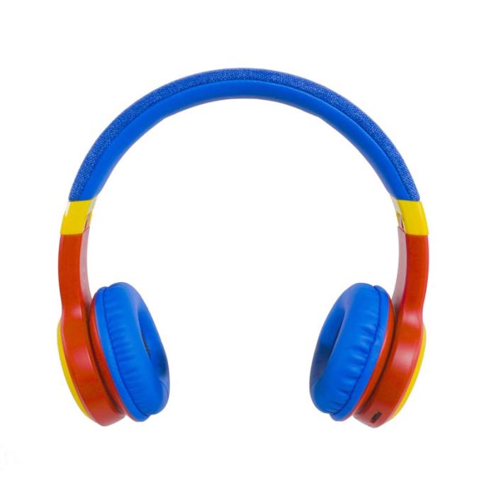 SUPERMAN - SUPERMAN Hörlur Trådlös LED On-Ear