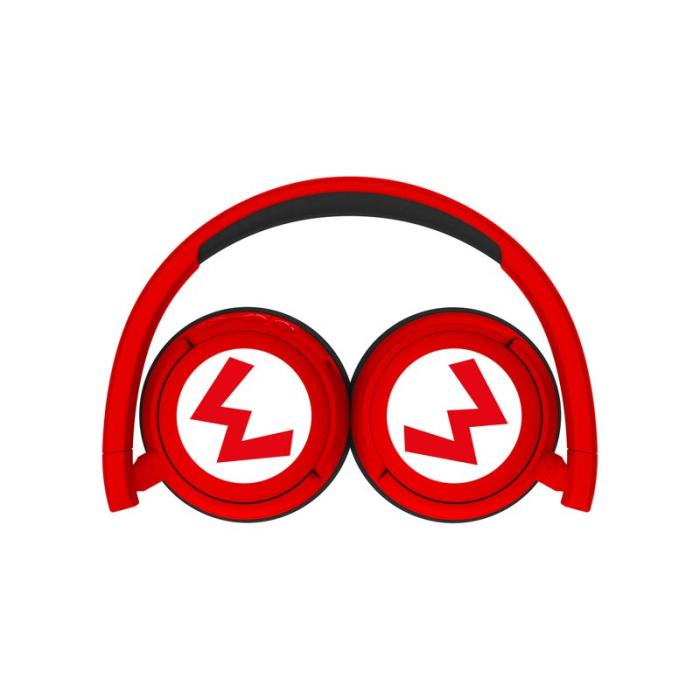 SUPERMARIO - SUPERMARIO Hörlur Super Mario On-Ear 85Db/95Db Sharing Aux Trådlös