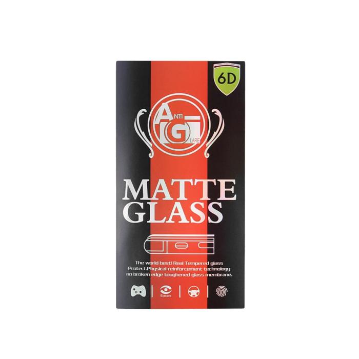 OEM - Skyddsglas Matt för iPhone X/XS/11 Pro med Svart Ram