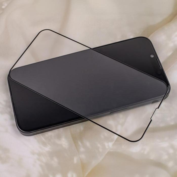 OEM - Skyddsglas Matt för iPhone X/XS/11 Pro med Svart Ram