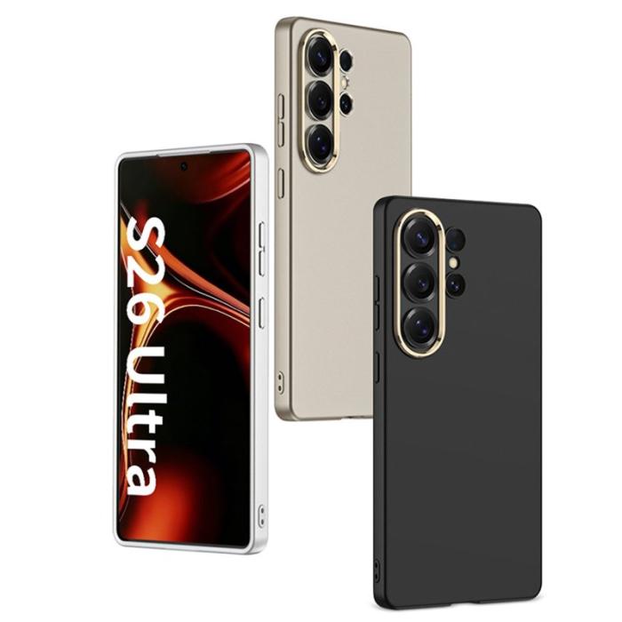 GKK - GKK Mobilskal för Samsung Galaxy S26 Ultra Stöttålig Slim Hard PC - Svart
