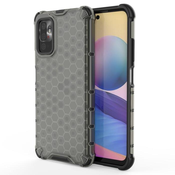 OEM - Xiaomi Redmi Note 10 5G/Poco M3 Pro Mobilskal Honeycomb - Svart