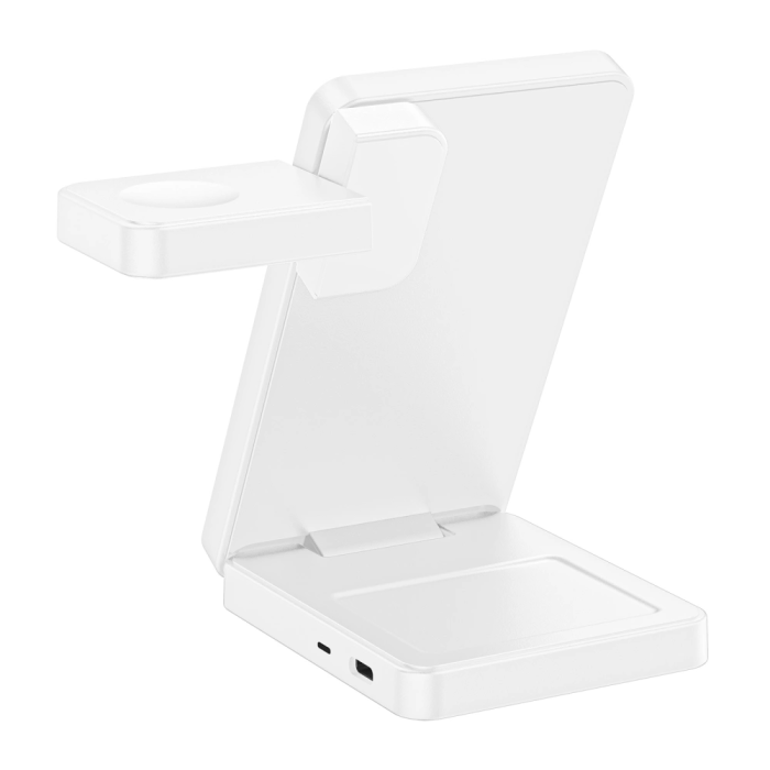 Tech-Protect - Tech-Protect Qi2.2 MagSafe Trådlös Laddare För iPhone/Apple Watch/AirPods